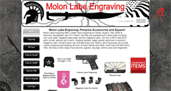 Desktop Screenshot of molonlabeengraving.com