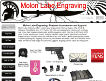 Tablet Screenshot of molonlabeengraving.com